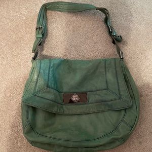 Gorgeous Green Leather BCBG maxazria Purse.
